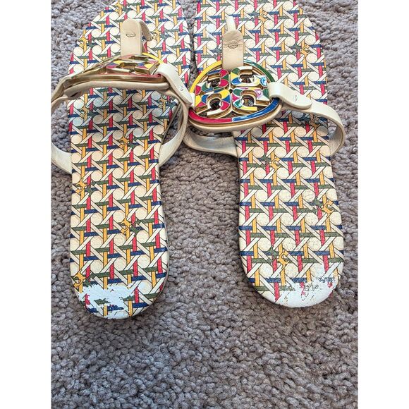 Tory Burch Enamel Miller Soft Sandal 7.5 - Picture 5 of 10